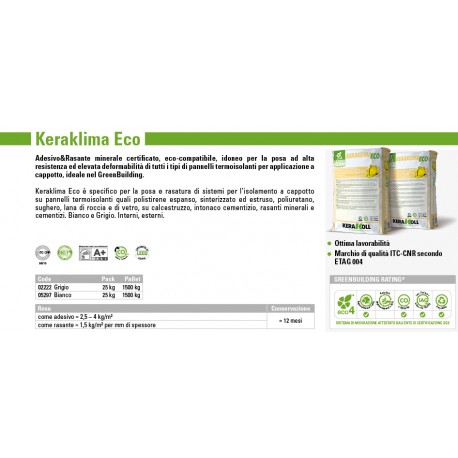 KERAKOLL KERAKLIMA ECO BIANCO 25KG