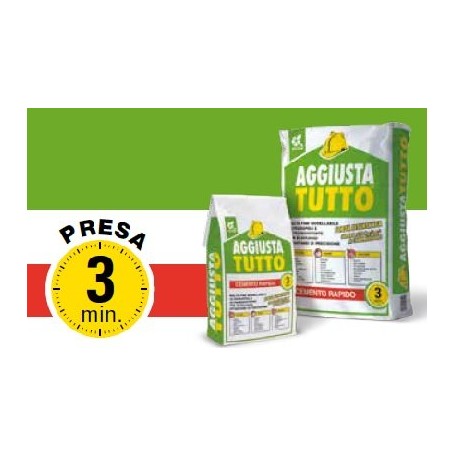 AGGIUSTATUTTO CEMENTO RAPIDO 25KG