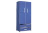 ARMADIO IN TESSUTO TNT LEGGERO 74X46X172H BLU CON CASSETTI CAMBI -  BricoShopping - Tutti i colori del brico