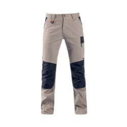 PANTALONE MOD. TENERE PRO BEIGE/BLU KAPRIOL