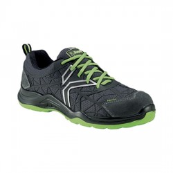 SCARPA BASSA S1P MOD. SPIDER NERO/VERDE KAPRIOL