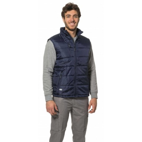 GILET NYLON IMBOTTITO BLU