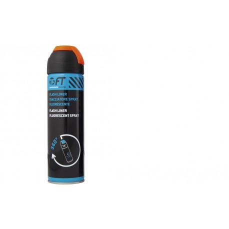 TRACCIATORE SPRAY FLUORESCENTE 500ML ROSSO