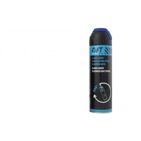 TRACCIATORE SPRAY FLUORESCENTE 500ML BLU