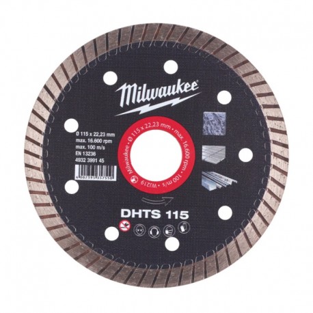 DISCO DIAMANTATO MILWAUKEE DHTS 115MM