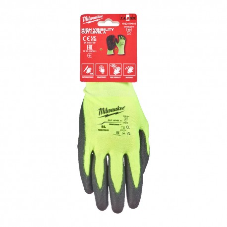 GUANTO HI-VIS CUT LEVEL L/XL MILWAUKEE