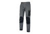 PANTALONE STRETCH GRIGIO/NERO RINF.