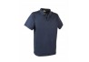 POLO JERSEY 100% COTONE BLU 165GR